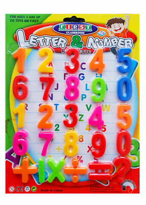 Letters and Numbers Pack Assorted