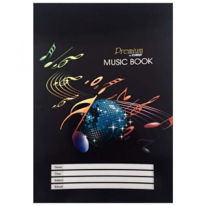 Premium by CAMPAP Music Book A4 70gsm 40 sheets